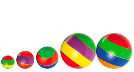 Купить Мячи резиновые (комплект из 5 мячей различного диаметра) в Верхоянске 
